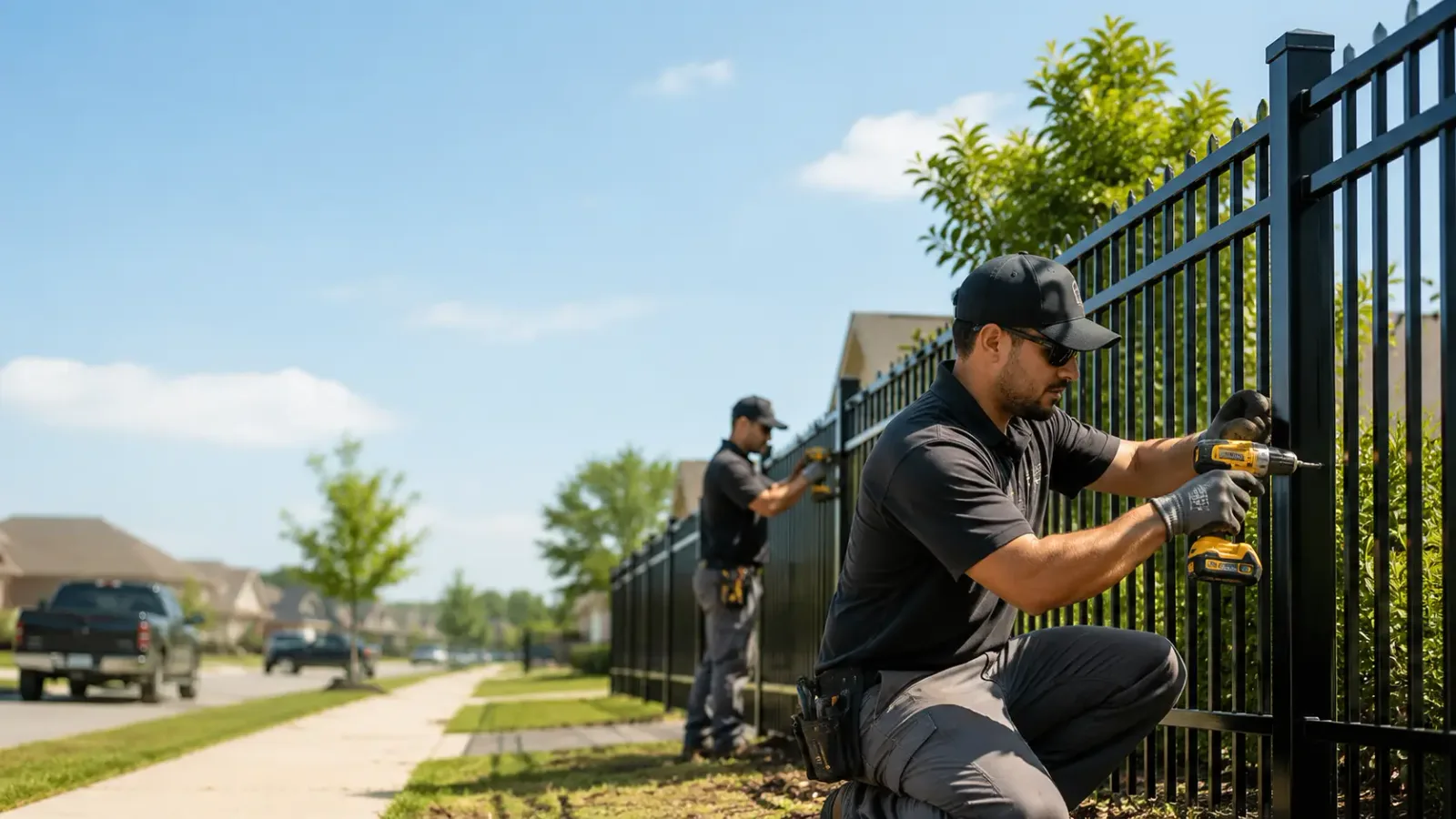 Metal Fence Installation in Fithian, IL